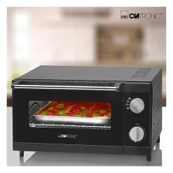 Mini four à pizza 12L Clatronic MPO 3520 Noir