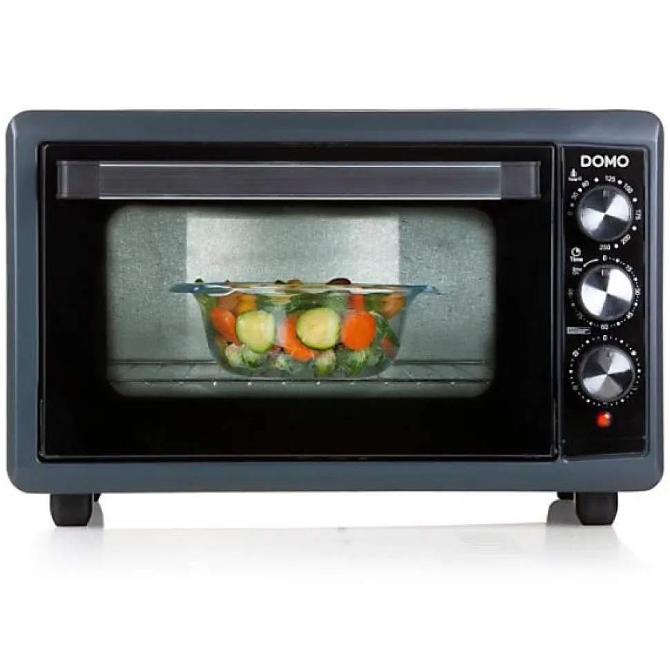 Mini Four Electrique a convection - DOMO DO518GO - 38 L - Noir - 1300 W - Minuteur 90 min