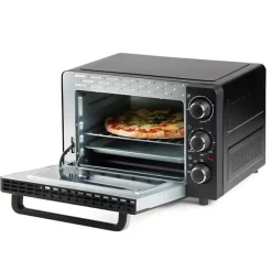 Mini Four Electrique électrique DOMO DO807GO - 20 L - noir - chaleur haut et bas - minuterie 120 min - 1300W