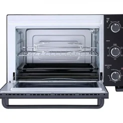 Mini Four Electrique CONTINENTAL EDISON CEMF35B4 - 35L noir - 1500W - Rotissoire, Convection naturelle