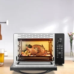 Mini Four Electrique CONTINENTAL EDISON CEMF38DIG - 38L noir - 1600W - Rotissoire, Convection naturelle