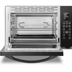 Mini Four Electrique CONTINENTAL EDISON CEMF38DIG - 38L noir - 1600W - Rotissoire, Convection naturelle