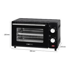 Mini four 8L Clatronic MB 3746 Noir