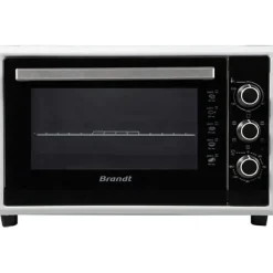 Mini four multifonction - BRANDT - FC4200MW - 1800W - 42 L - Blanc - 5 modes de cuisson