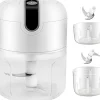 Mini Hachoir a viande Électrique 250ML & 100ML blanc