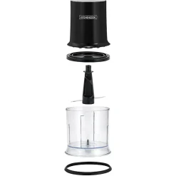 Mini Hachoir électrique Avec Lames En Acier Inoxydable Mixpod400 Black De Kitchencook
