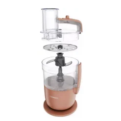 Mini hachoir multifonction 1.3l 650w pêche Kenwood FDP22.130RD multipro go