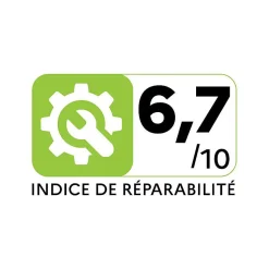 Mini lave-vaisselle compact 6 couverts 51db Candy CP6E51LW