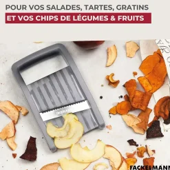 Mini mandoline professionnelle Fackelmann Handmade Tradition