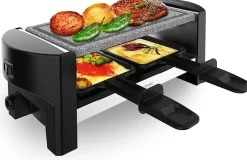 Mini raclette 320W 2 poêles antiadhésives