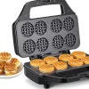 Mini-Gaufrier Compact 750W, 8 Mini-Gaufres