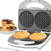 Mini-gaufrier électrique 750W Revêtement antiadhésif