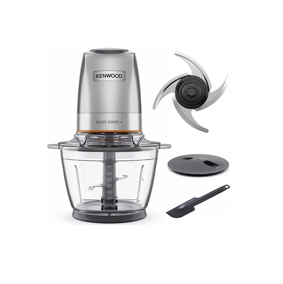 Mini-hachoir 1.2l 500w silver Kenwood CHP62400SI easychop+