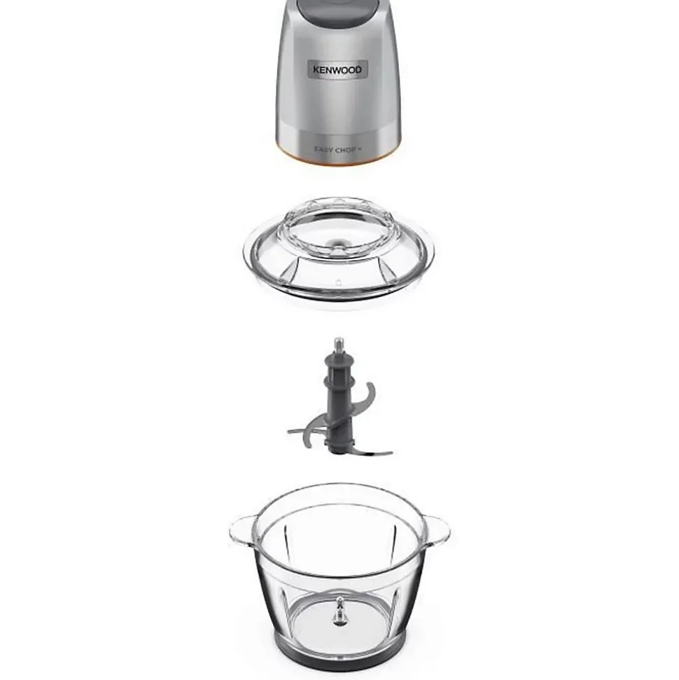 Mini-hachoir 1.2l 500w silver Kenwood CHP62400SI easychop+