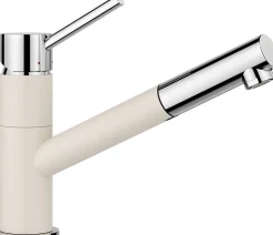 Mitigeur Blanco Kano-S Silgranit Look Bicolore - BLANC SOFT coloris BLANC SOFT