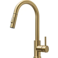 Mitigeur Cuisine avec Douchette Doré LOMAZOO Sphinx