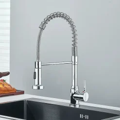 Mitigeur Cuisine Douchette extensible Stak Inox, Monocommande