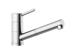 Mitigeur de cuisine avec douchette chromé Essebagno Tubic