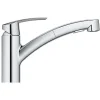 Mitigeur de cuisine avec douchette chromé Grohe Start
