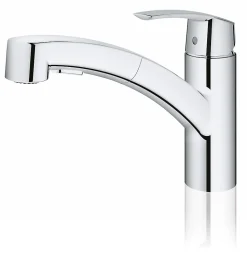 Mitigeur de cuisine avec douchette chromé Grohe Start