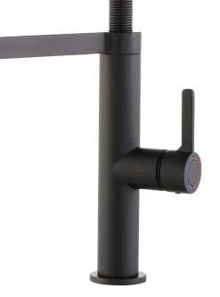 Mitigeur de cuisine avec douchette noir mat GoodHome Kamut