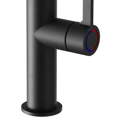 Mitigeur de cuisine avec douchette noir mat GoodHome Kamut