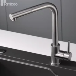 Mitigeur de Cuisine avec Douchette MALTA Acier Inoxydable - GCE006/AC IMEX PRODUCTS