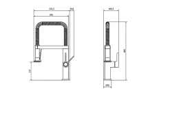 Mitigeur de cuisine avec douchette noir et laiton GoodHome Kamut