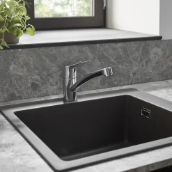Mitigeur de cuisine chromé Hansgrohe MySport S