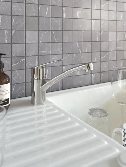Mitigeur de cuisine chromé Hansgrohe MySport S