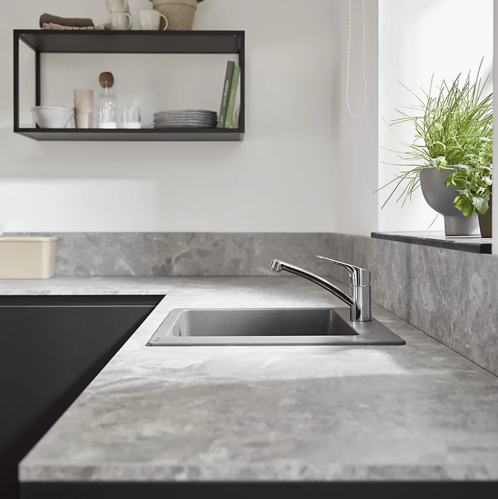 Mitigeur de cuisine chromé Hansgrohe MySport S