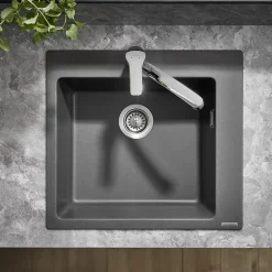 Mitigeur de cuisine chromé Hansgrohe MySport S