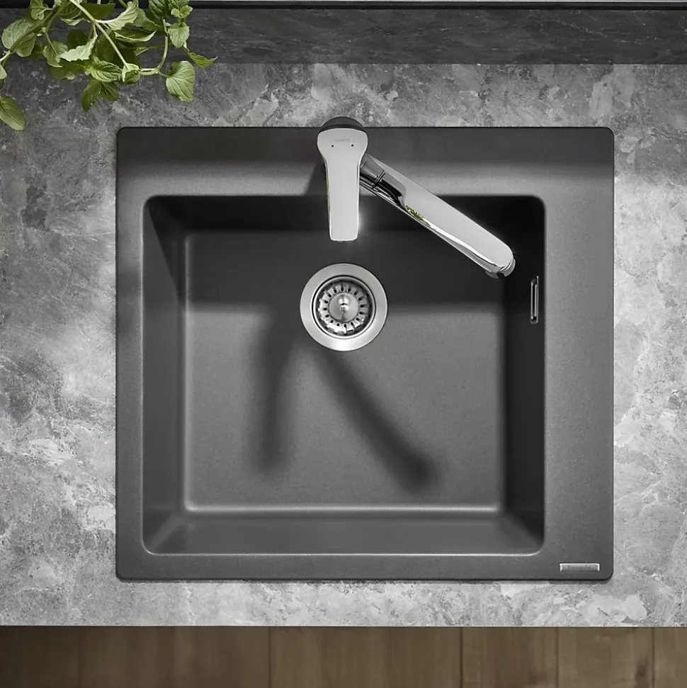Mitigeur de cuisine chromé Hansgrohe MySport S