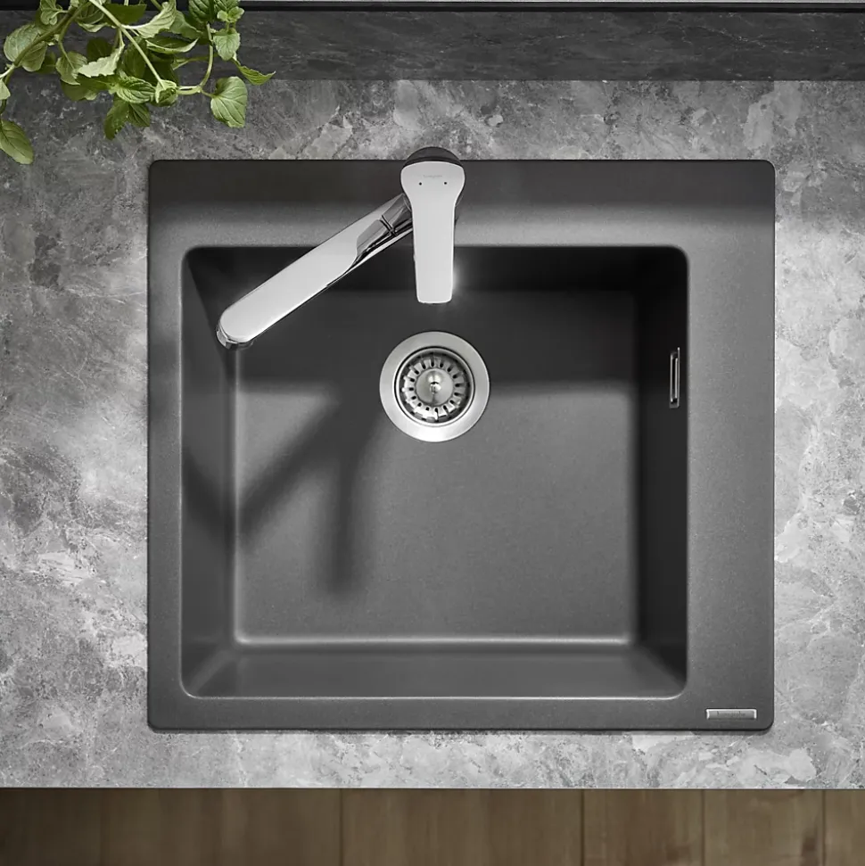 Mitigeur de cuisine chromé Hansgrohe MySport S