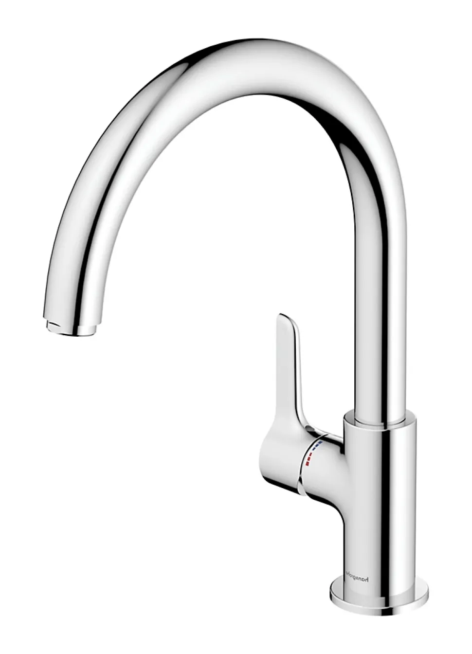 Mitigeur de cuisine chromé Hansgrohe Waterforms