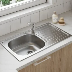 Mitigeur de cuisine chromé Cooke & Lewis Blencoe