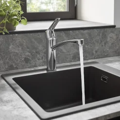 Mitigeur de cuisine chromé Hansgrohe Mysport M Ø51 x P.22 x H.23,2 cm