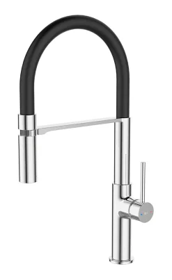 Mitigeur de cuisine chromé avec douchette EsseBagno Magnet