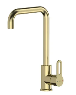 Mitigeur de cuisine doré Essebagno Baltic