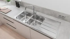 Mitigeur de cuisine Grohe Start Bec U chromé