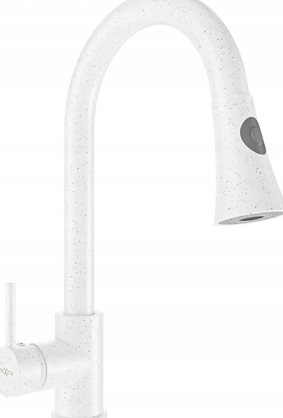 Mitigeur de cuisine Mexen Elia blanc tacheté 38x26 cm