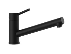 Mitigeur de cuisine noir Essebagno Tubic