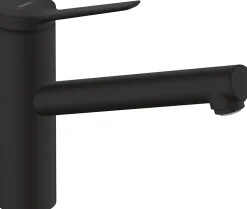 Mitigeur de cuisine noir mat Hansgrohe Zesis M33 H. 214mm