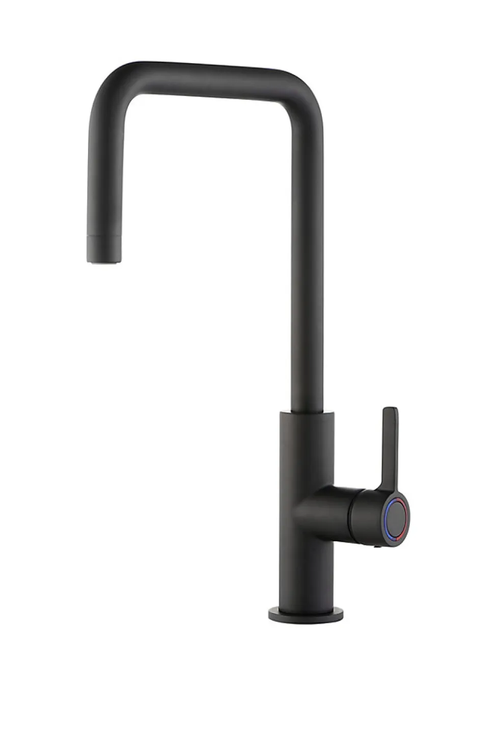 Mitigeur de cuisine noir mat GoodHome Kamut