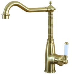 Mitigeur évier or brossé Essebagno Leeds