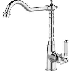 Mitigeur évier rétro chrome Essebagno Leeds