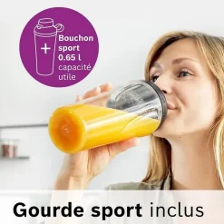 Mixeur - BOSCH - VitaPower/MMB614GO - Revêtement noir