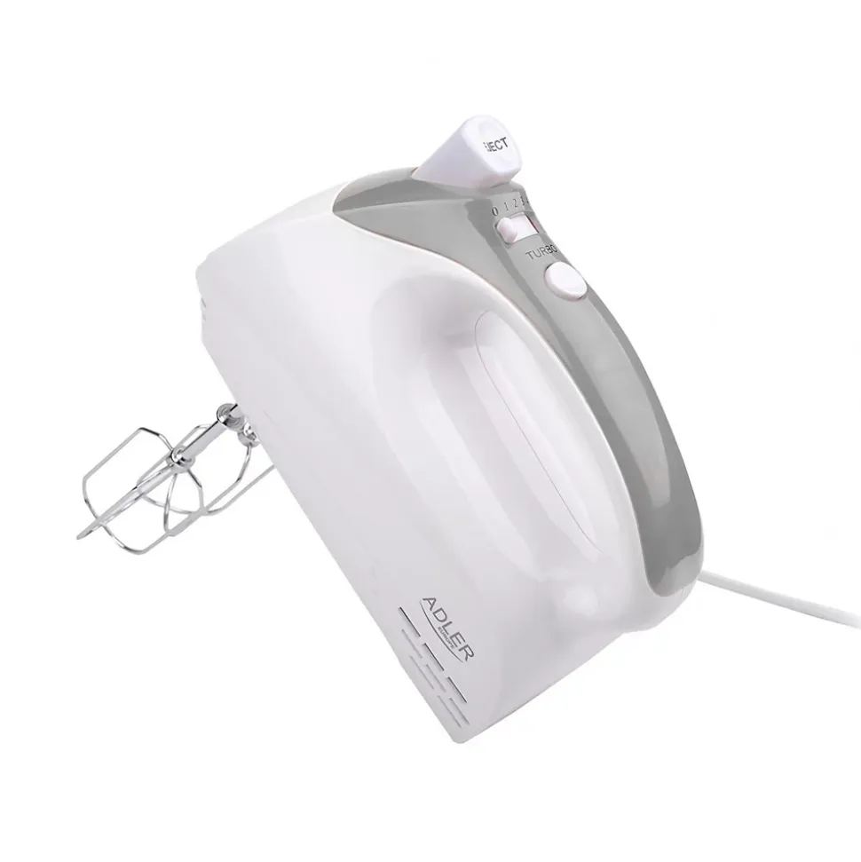 Mixeur Batteur électrique Adler AD 4201g, 300W, 5 vitesses, fonction turbo