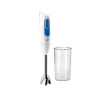 Mixeur Electrique plongeant BRAUN MQ3000WH Smoothie Plus - Pied Blanc et Bleu