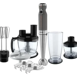 Mixeur Electrique plongeant 9 en 1 - SENCOR - SHB 5501CH-EUE3 - 1200 W - Gris